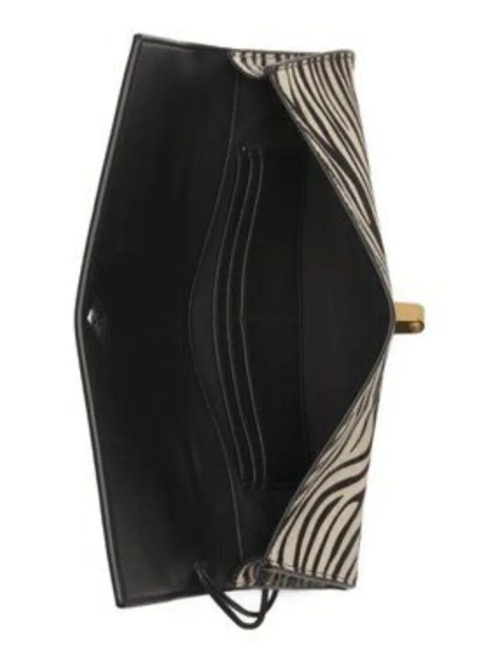 WALTER BAKER Leather Top Handle Clutch